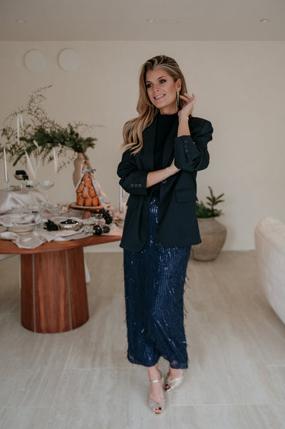 Urticante blazer I Navy Blue - Wild Souls by JV® - Blazers