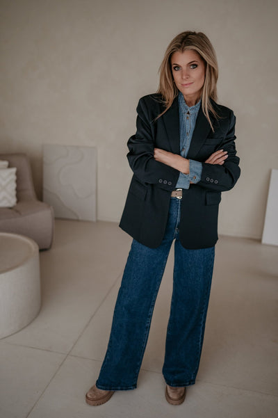 Urticante blazer I Navy Blue - Wild Souls by JV® - Blazers