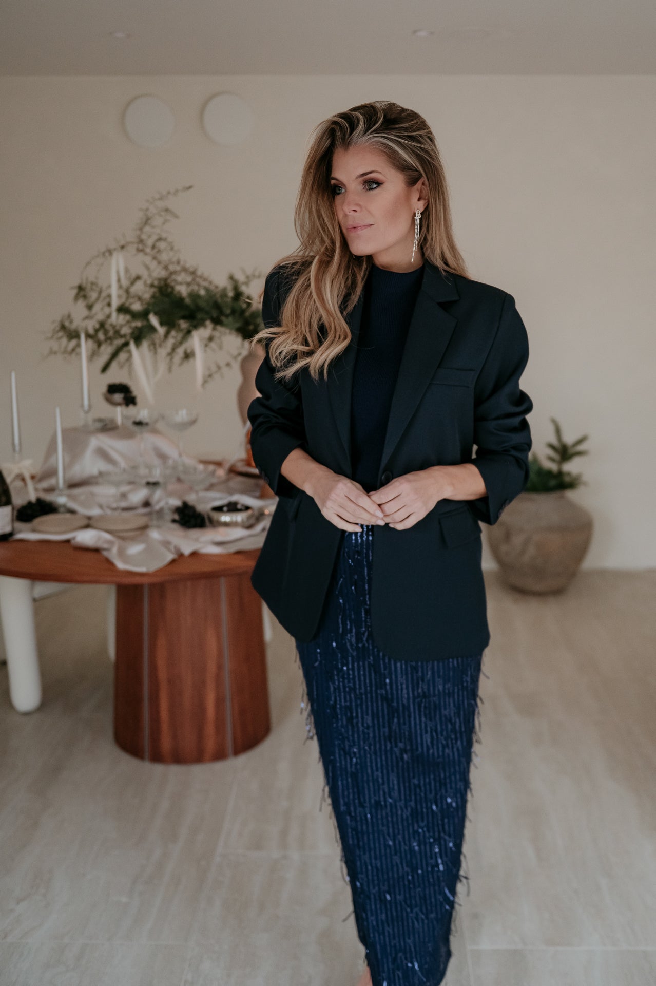 Urticante blazer I Navy Blue - Wild Souls by JV® - Blazers