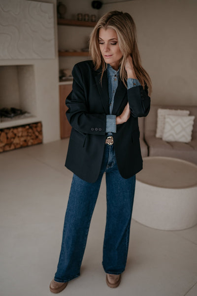 Urticante blazer I Navy Blue - Wild Souls by JV® - Blazers