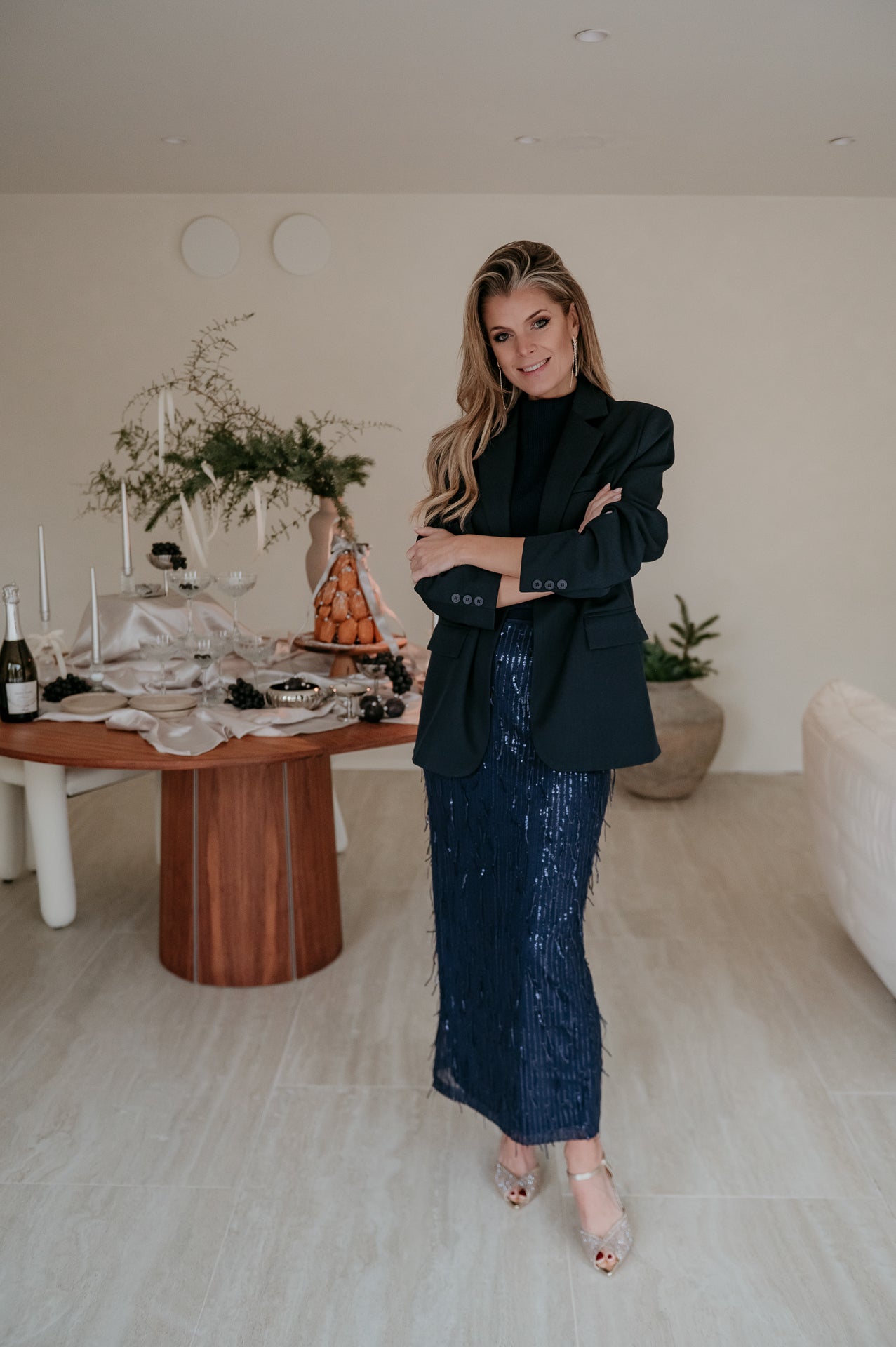 Urticante blazer I Navy Blue - Wild Souls by JV® - Blazers