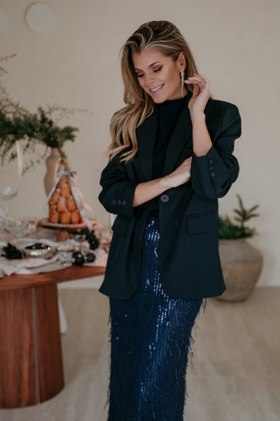 Urticante blazer I Navy Blue - Wild Souls by JV® - Blazers