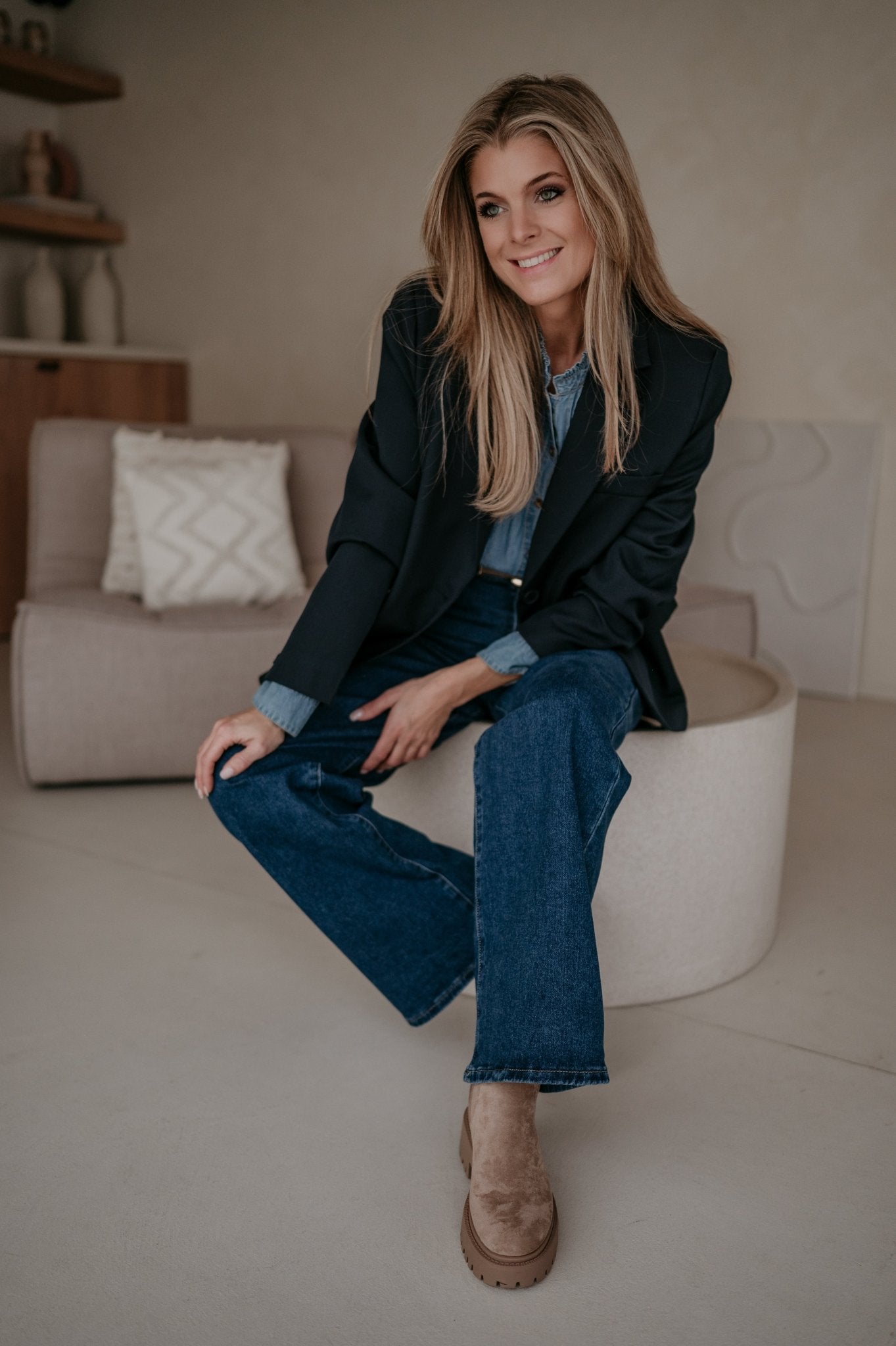 Urticante blazer I Navy Blue - Wild Souls by JV® - Blazers