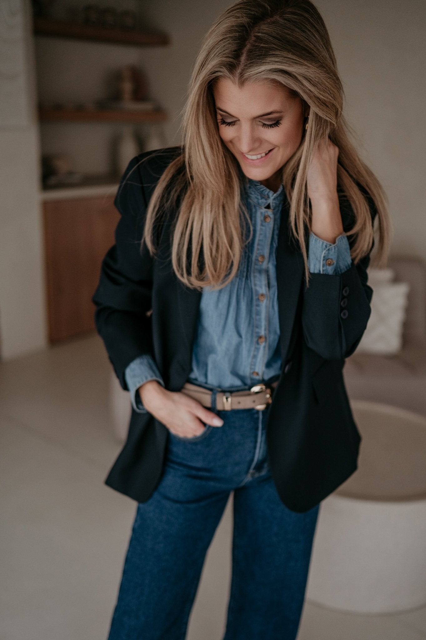 Urticante blazer I Navy Blue - Wild Souls by JV® - Blazers