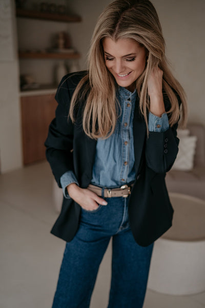 Urticante blazer I Navy Blue - Wild Souls by JV® - Blazers