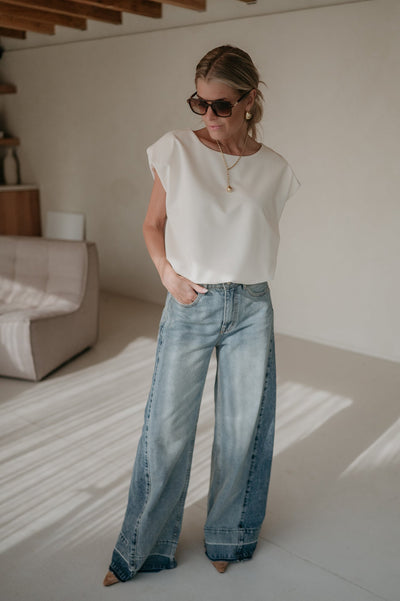 Urto top I Ecru - Wild Souls by JV® - Tops