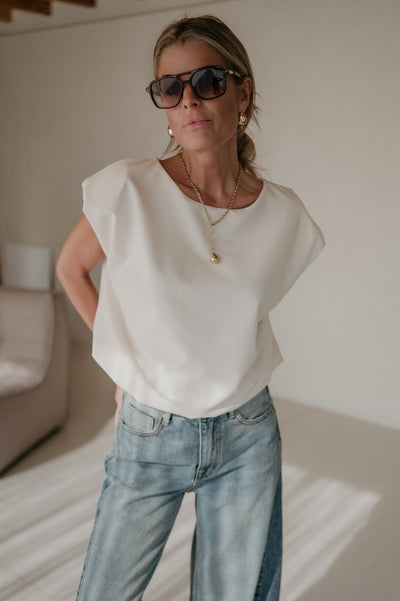 Urto top I Ecru - Wild Souls by JV® - Tops