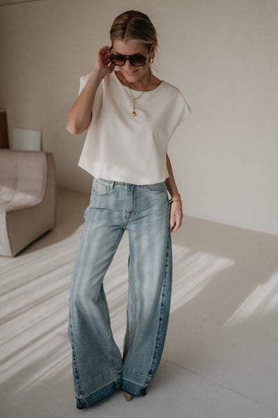 Urto top I Ecru - Wild Souls by JV® - Tops