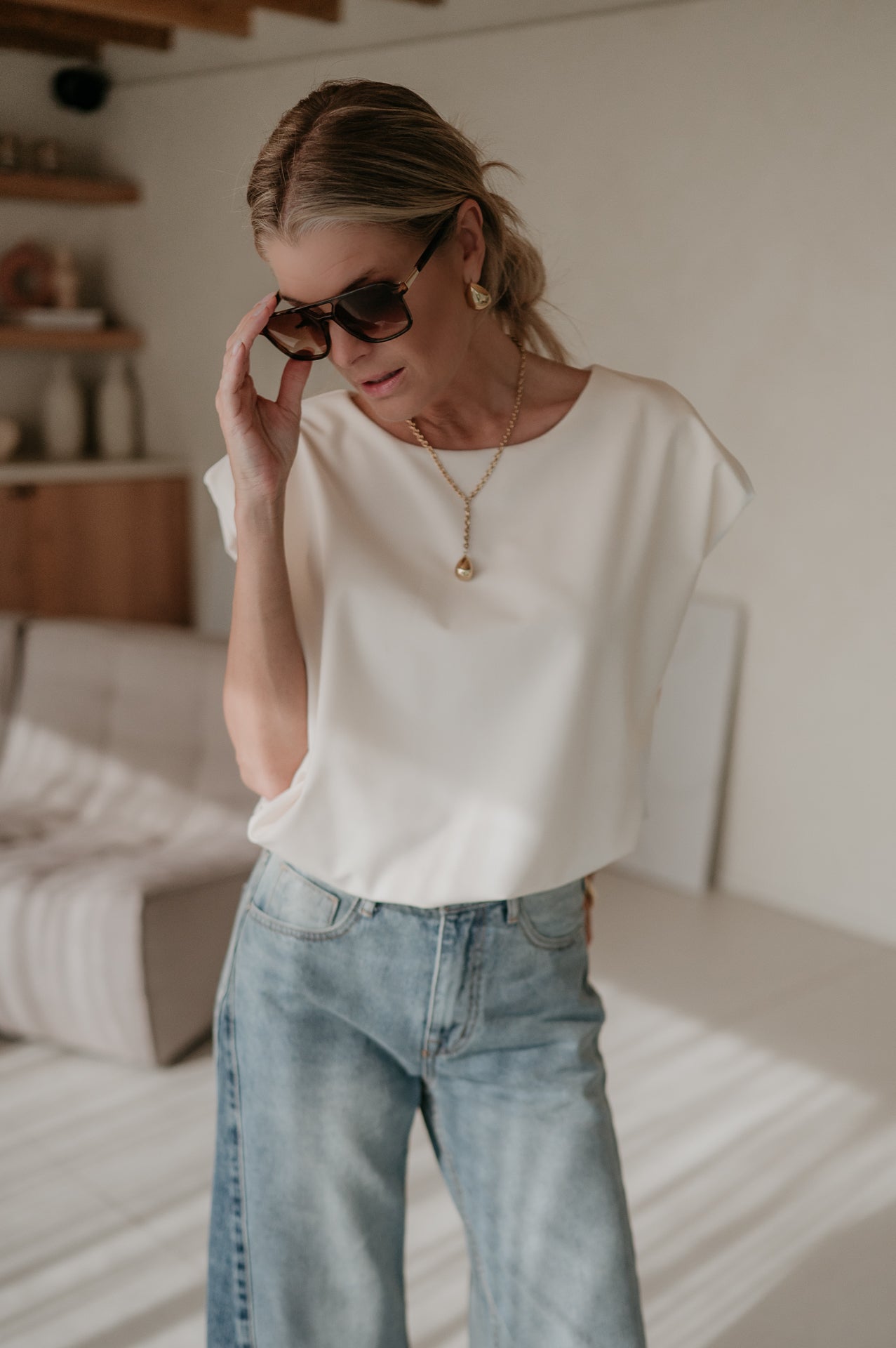 Urto top I Ecru - Wild Souls by JV® - Tops