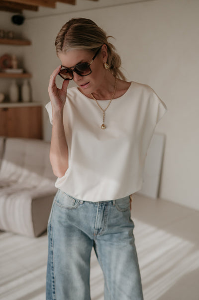 Urto top I Ecru - Wild Souls by JV® - Tops