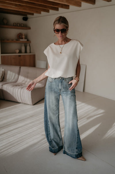 Urto top I Ecru - Wild Souls by JV® - Tops