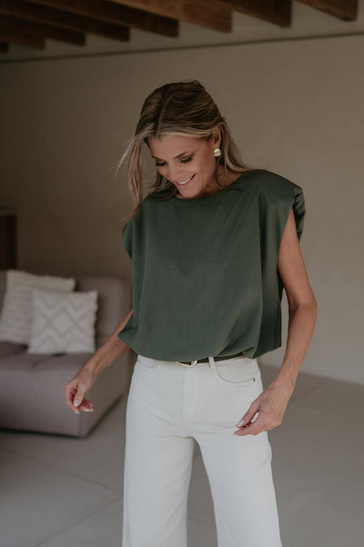 Urto top I Khaki - Wild Souls by JV® - Tops