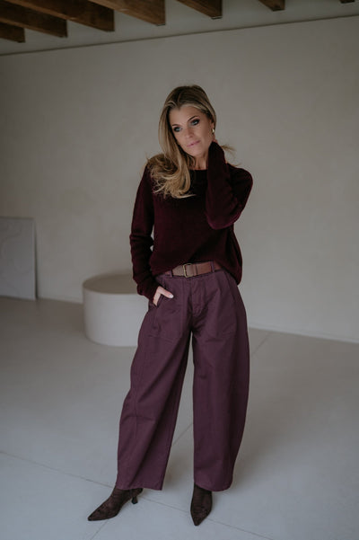 Utile knit I Burgundy - Wild Souls by JV® - Knits