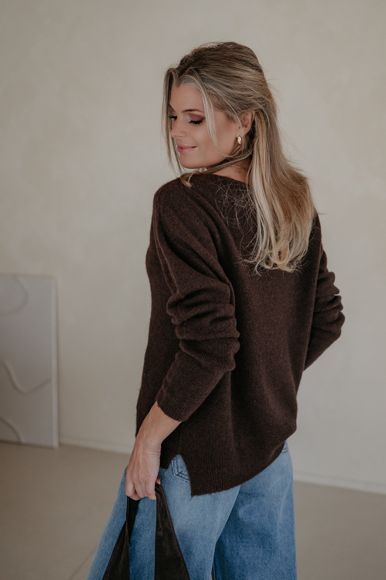 Utile knit I Chocolate Brown - Wild Souls by JV® - Knits