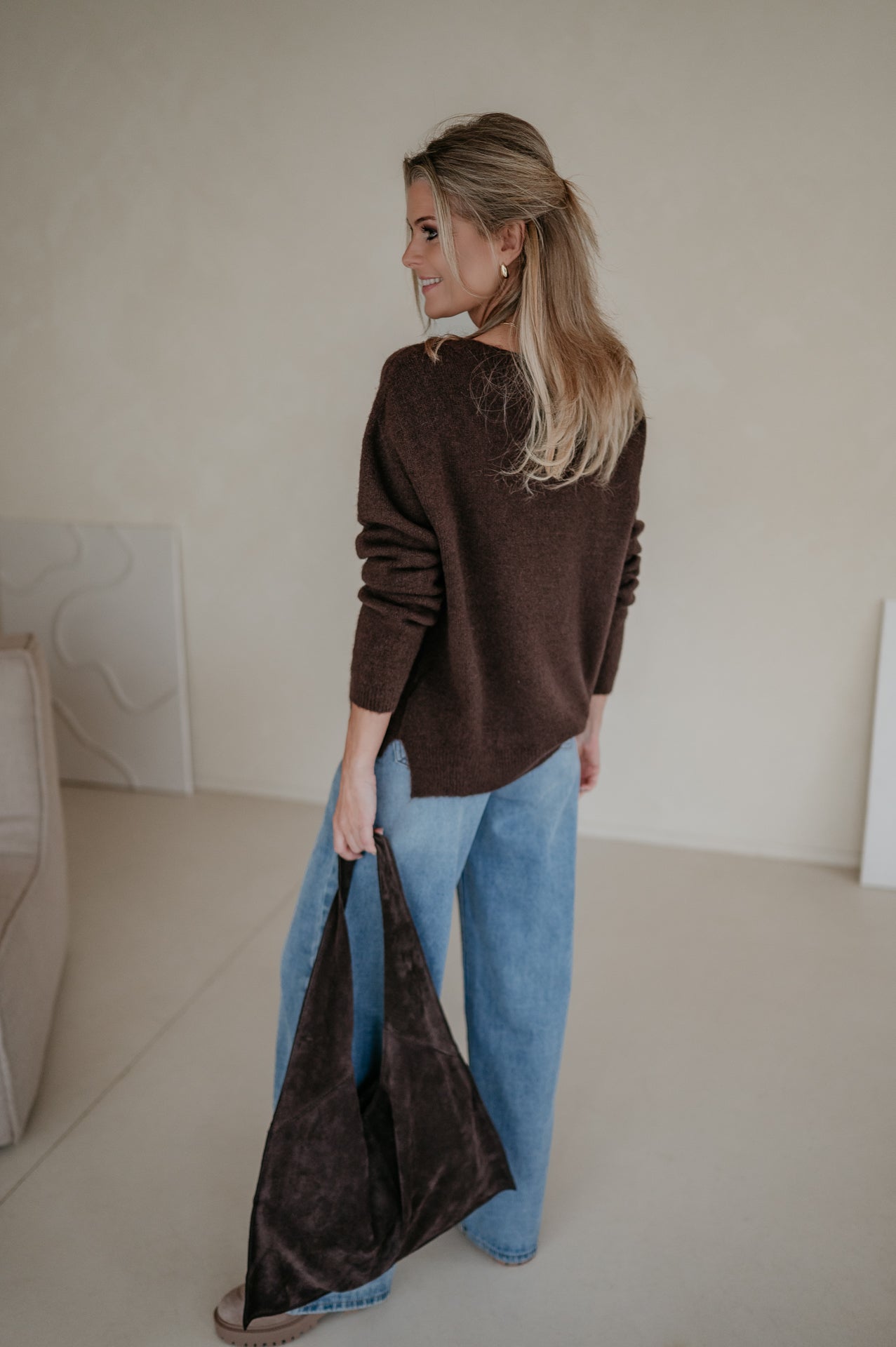 Utile knit I Chocolate Brown - Wild Souls by JV® - Knits