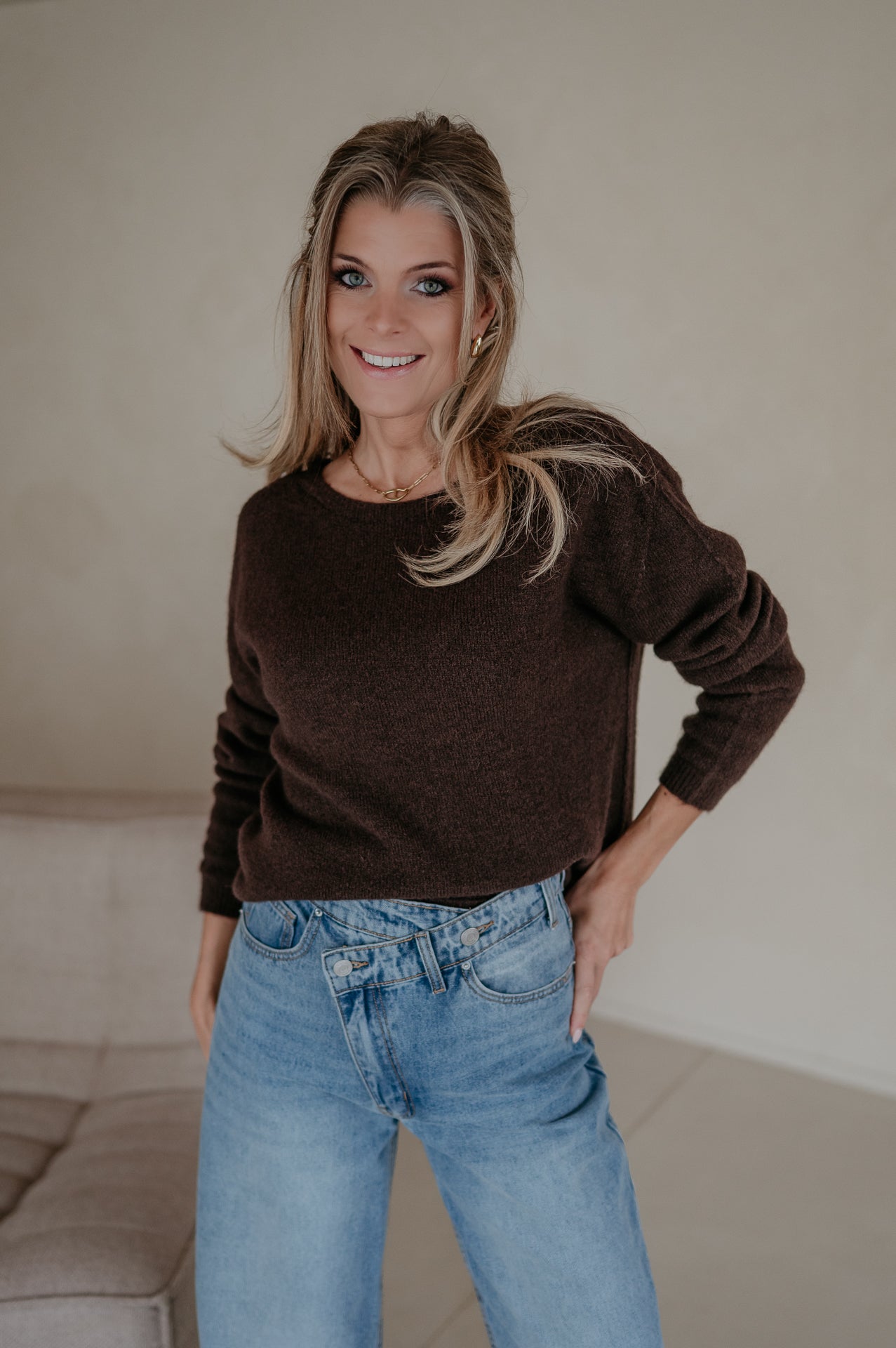 Utile knit I Chocolate Brown - Wild Souls by JV® - Knits