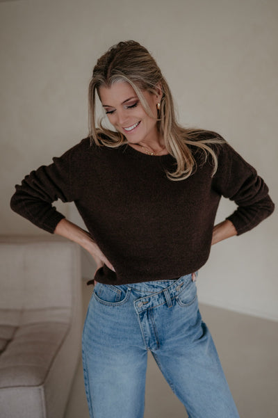 Utile knit I Chocolate Brown - Wild Souls by JV® - Knits