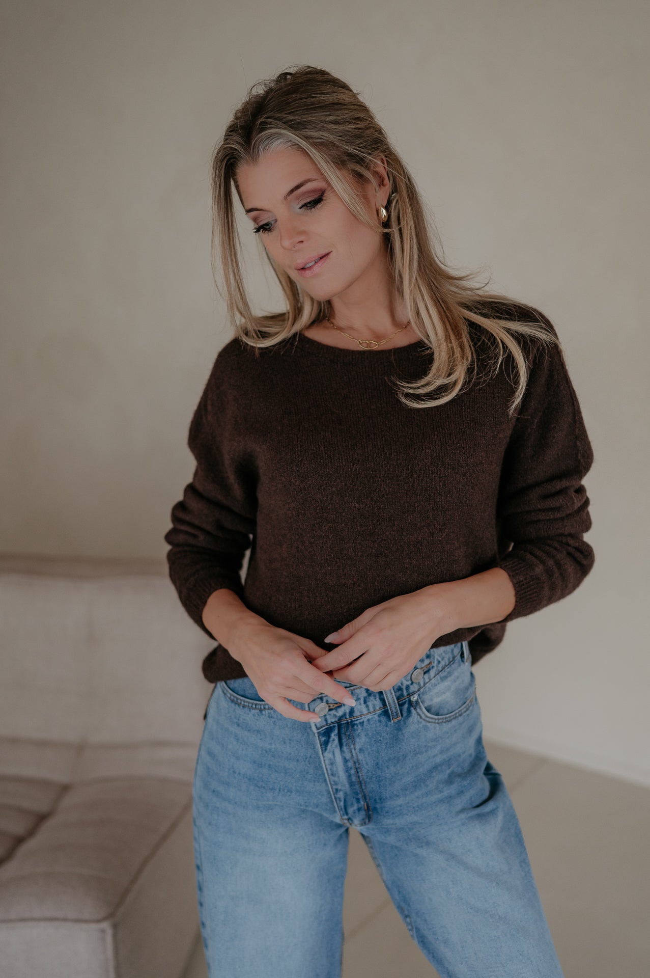 Utile knit I Chocolate Brown - Wild Souls by JV® - Knits