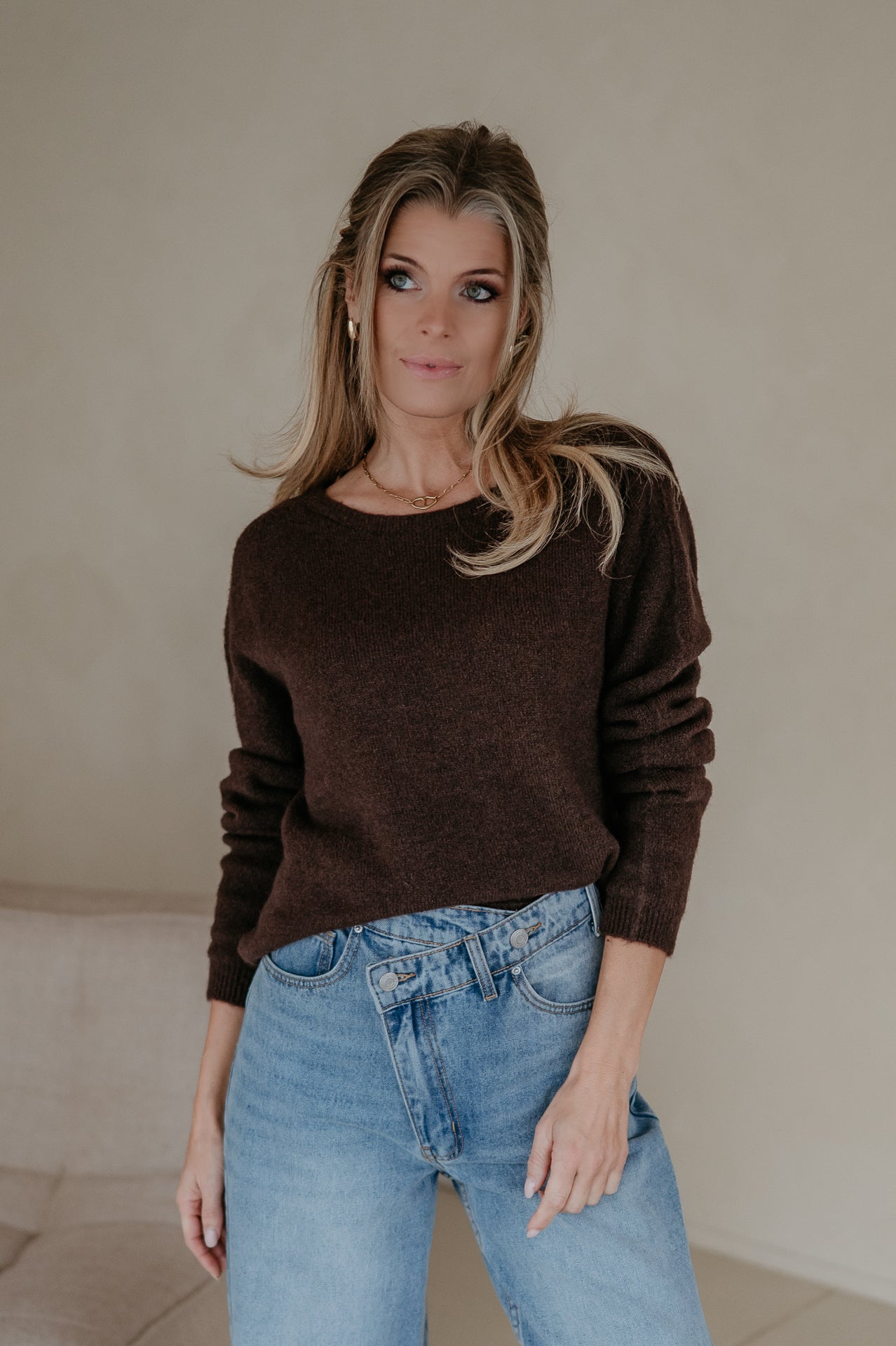 Utile knit I Chocolate Brown - Wild Souls by JV® - Knits