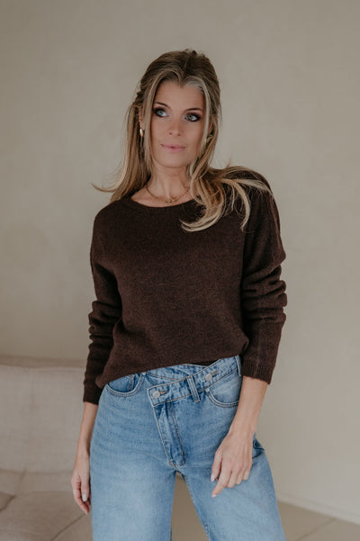 Utile knit I Chocolate Brown - Wild Souls by JV® - Knits