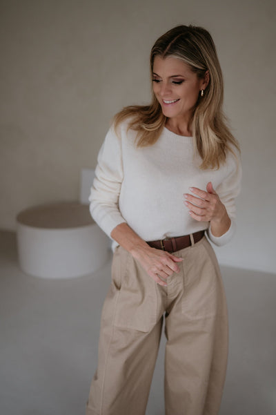Utile knit I Ecru - Wild Souls by JV® - Knits