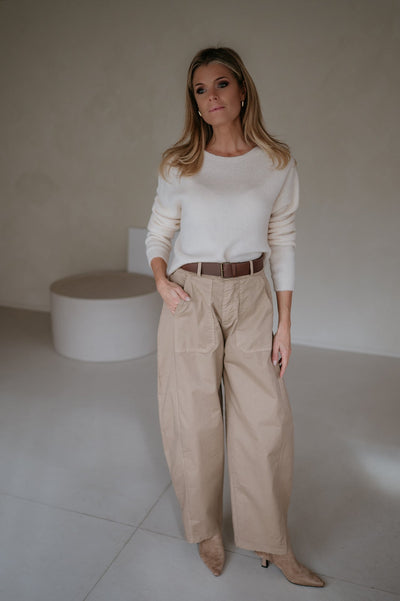 Utile knit I Ecru - Wild Souls by JV® - Knits