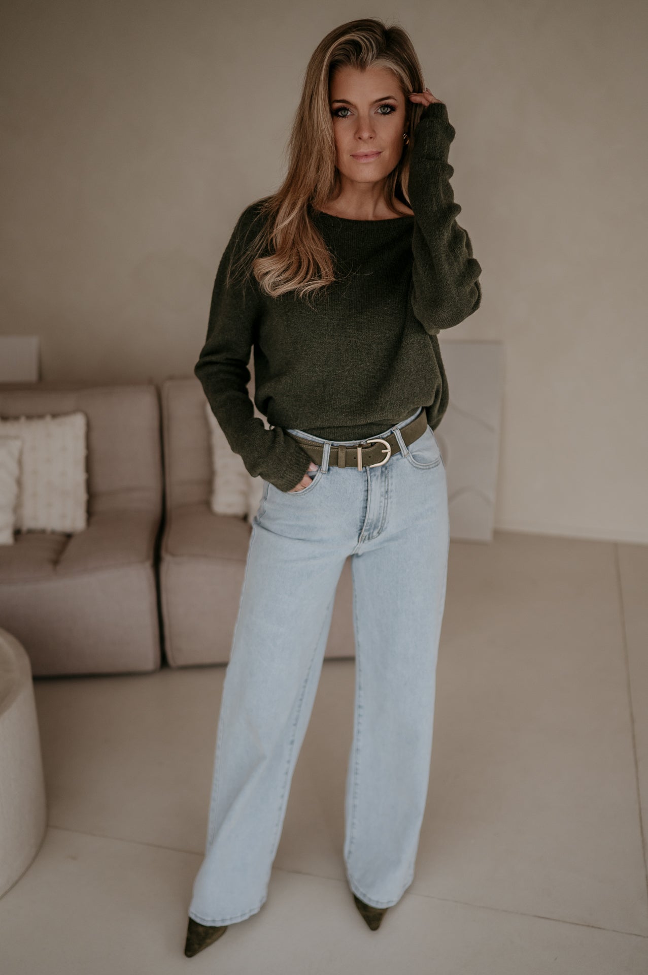 Utile knit I Khaki - Wild Souls by JV® - Knits