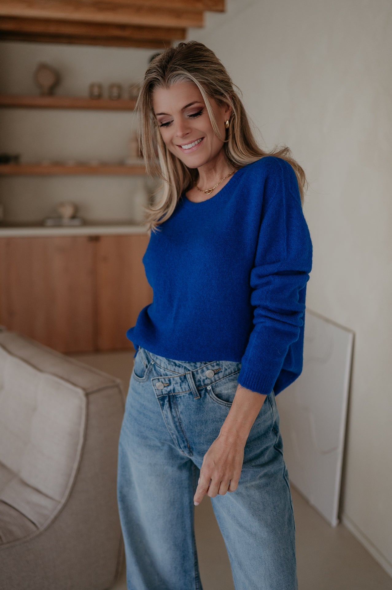 Utile knit I Kobalt Blue - Wild Souls by JV® - Knits