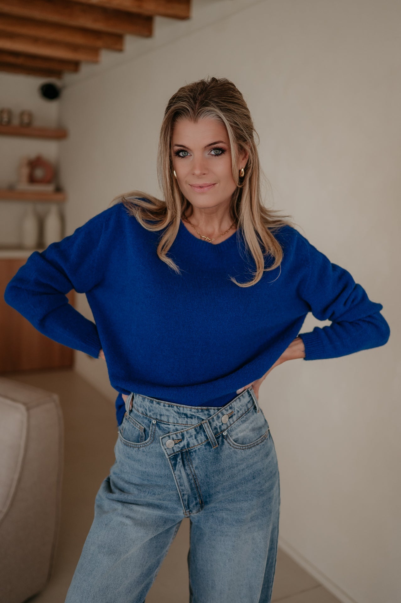 Utile knit I Kobalt Blue - Wild Souls by JV® - Knits