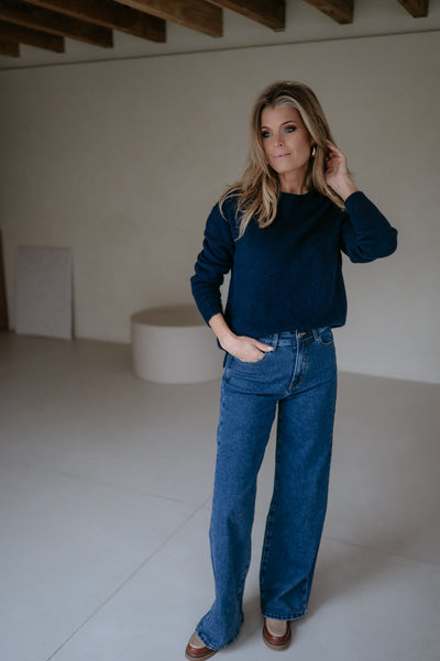 Utile knit I Navy Blue - Wild Souls by JV® - Knits
