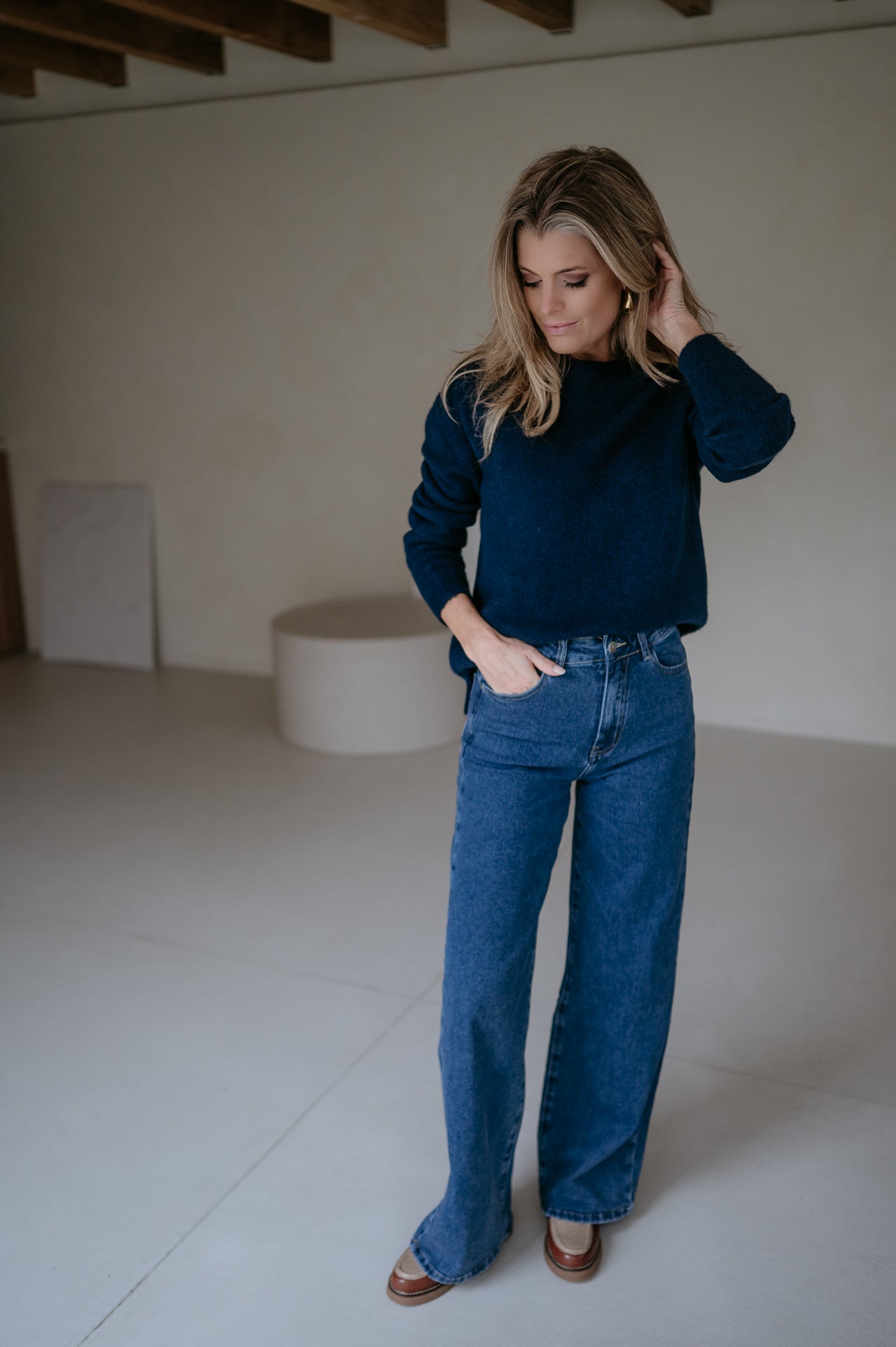 Utile knit I Navy Blue - Wild Souls by JV® - Knits