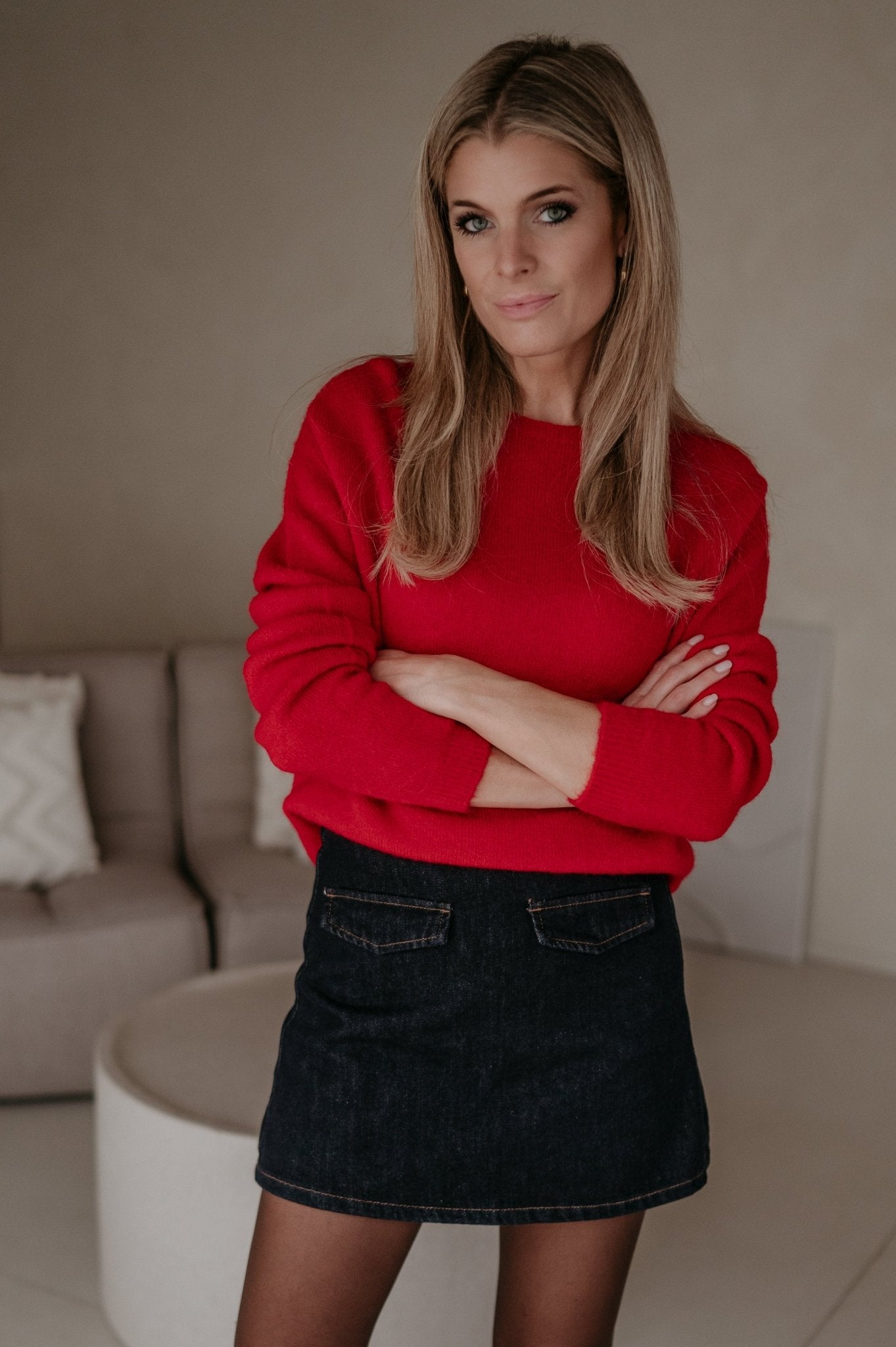 Utile knit I Red - Wild Souls by JV® - Knits