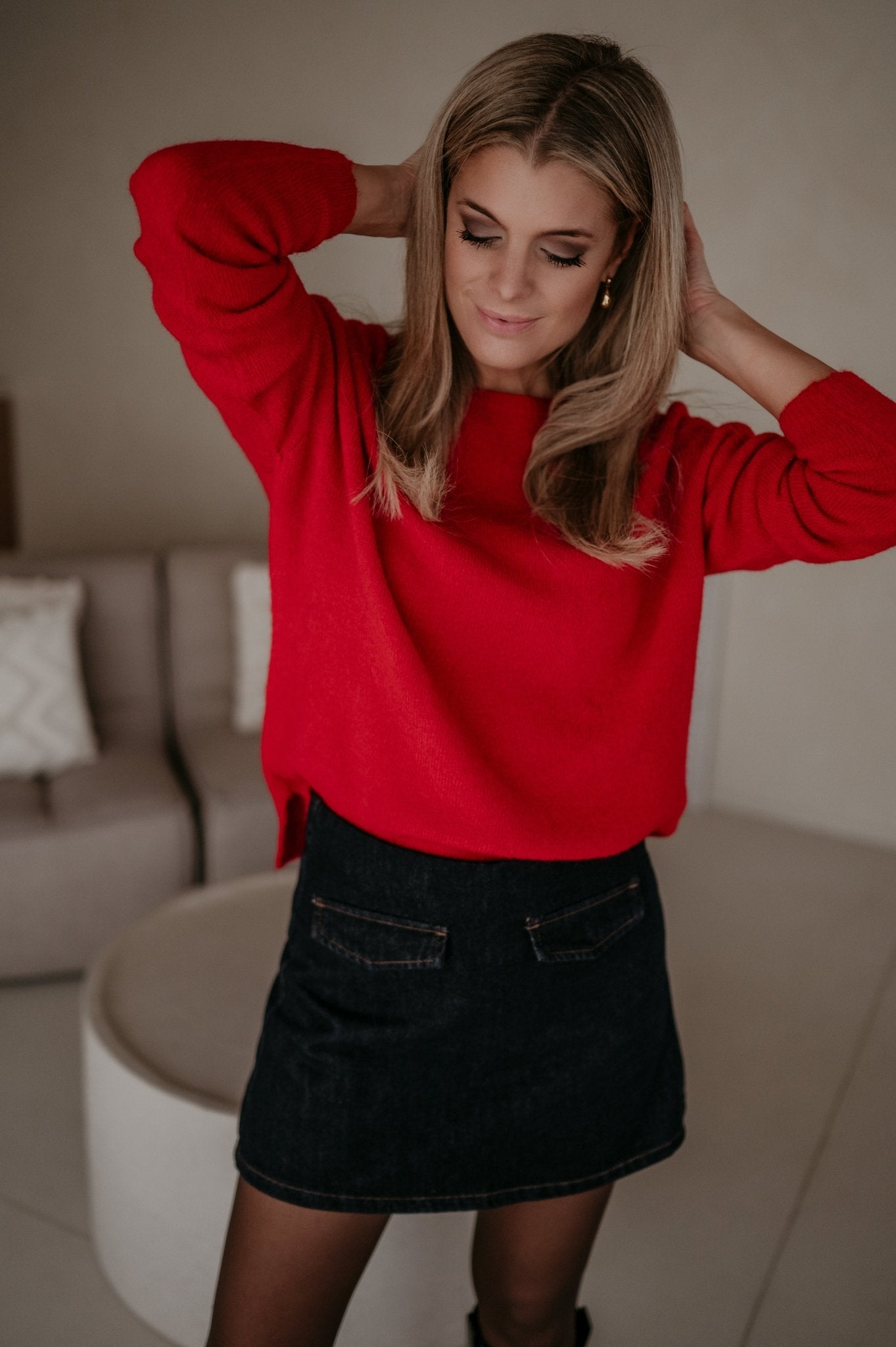 Utile knit I Red - Wild Souls by JV® - Knits