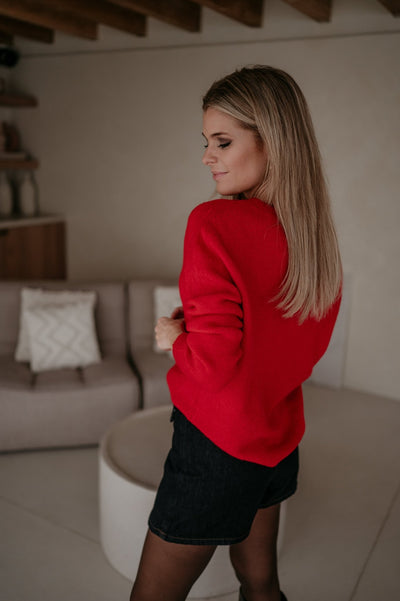 Utile knit I Red - Wild Souls by JV® - Knits