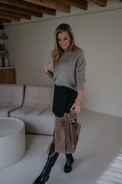 Utile knit I Taupe - Wild Souls by JV® - Knits