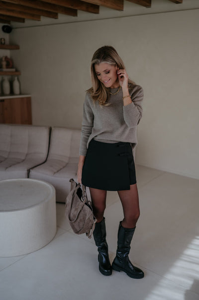 Utile knit I Taupe - Wild Souls by JV® - Knits