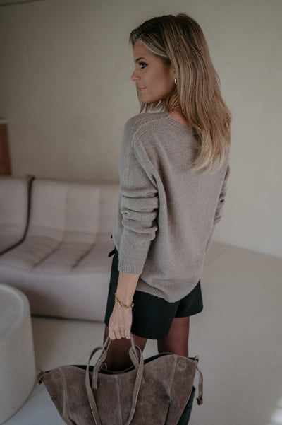 Utile knit I Taupe - Wild Souls by JV® - Knits