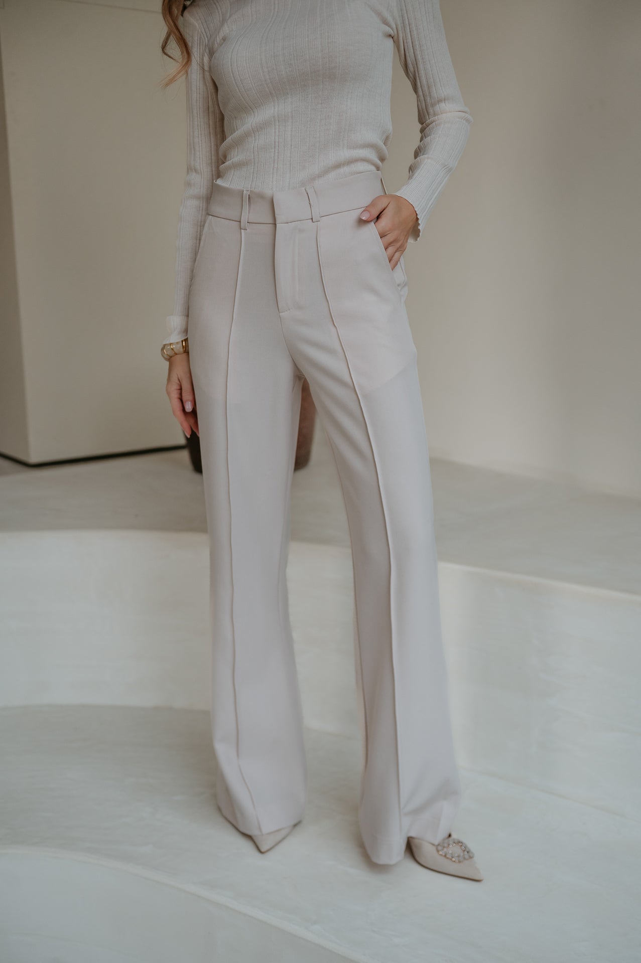 Vacuita trousers I Beige - Wild Souls by JV® - Trousers