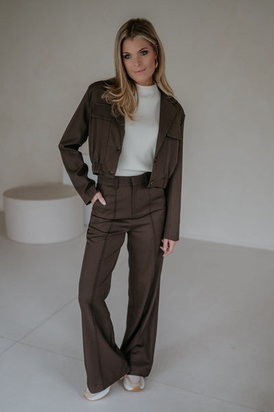 Vacuita trousers I Chocolate Brown - Wild Souls by JV® - Trousers