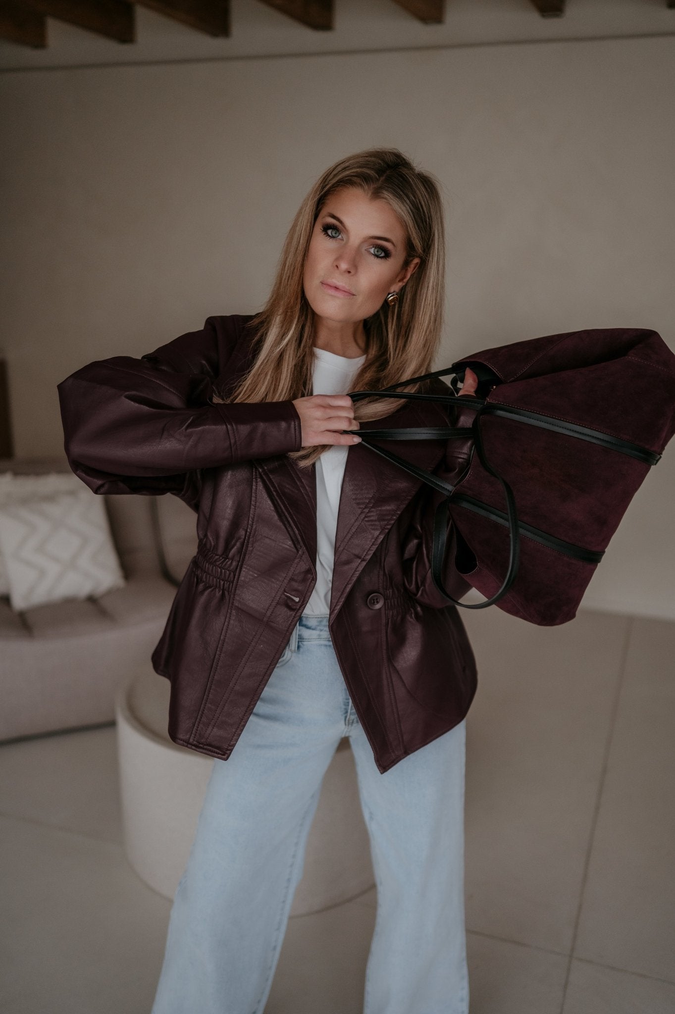 Vacuo jacket I Burgundy - Wild Souls by JV® - Jackets