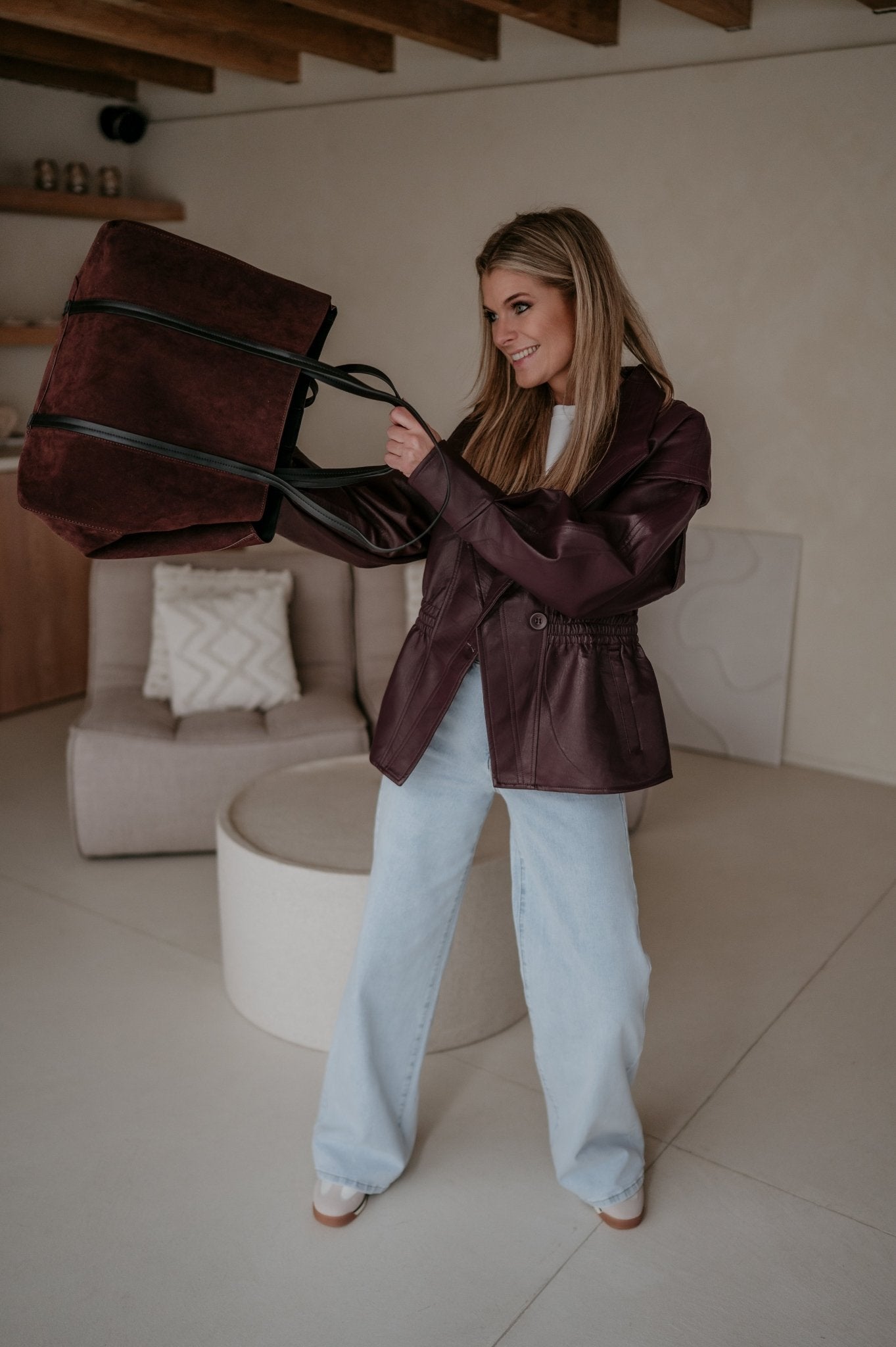 Vacuo jacket I Burgundy - Wild Souls by JV® - Jackets