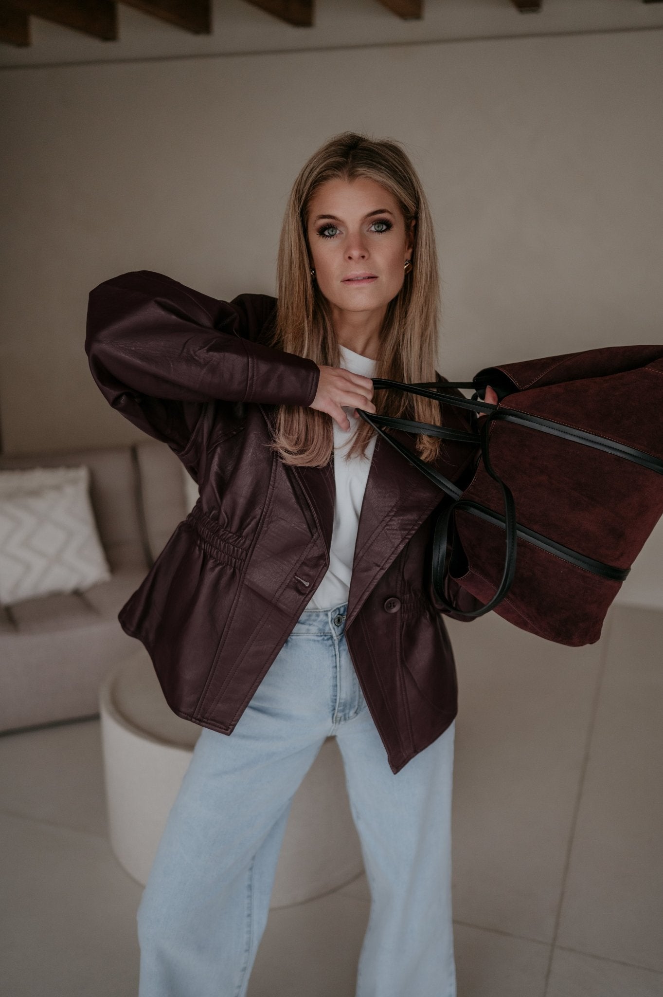 Vacuo jacket I Burgundy - Wild Souls by JV® - Jackets