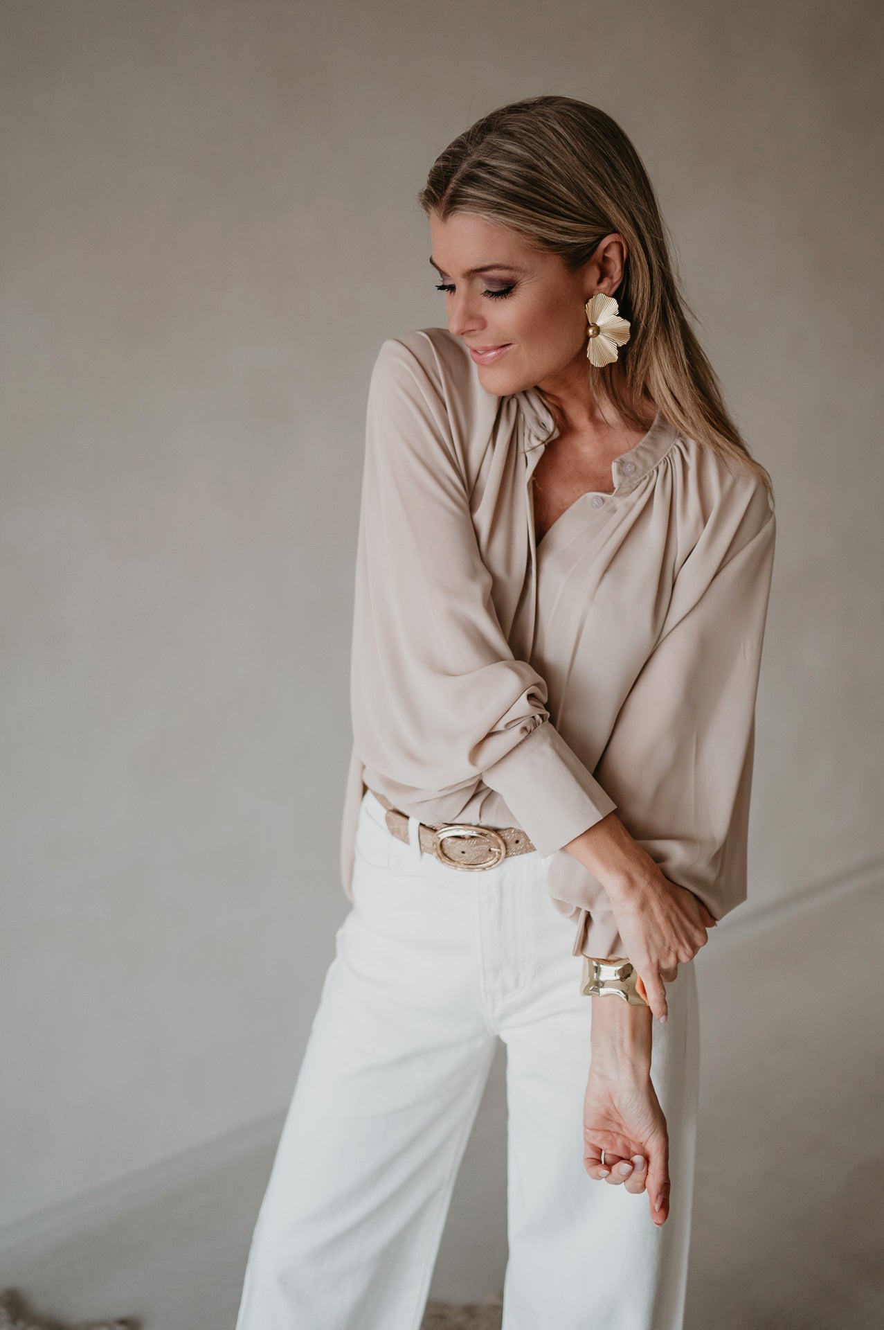 Vado blouse I Beige - Wild Souls by JV® - Blouses
