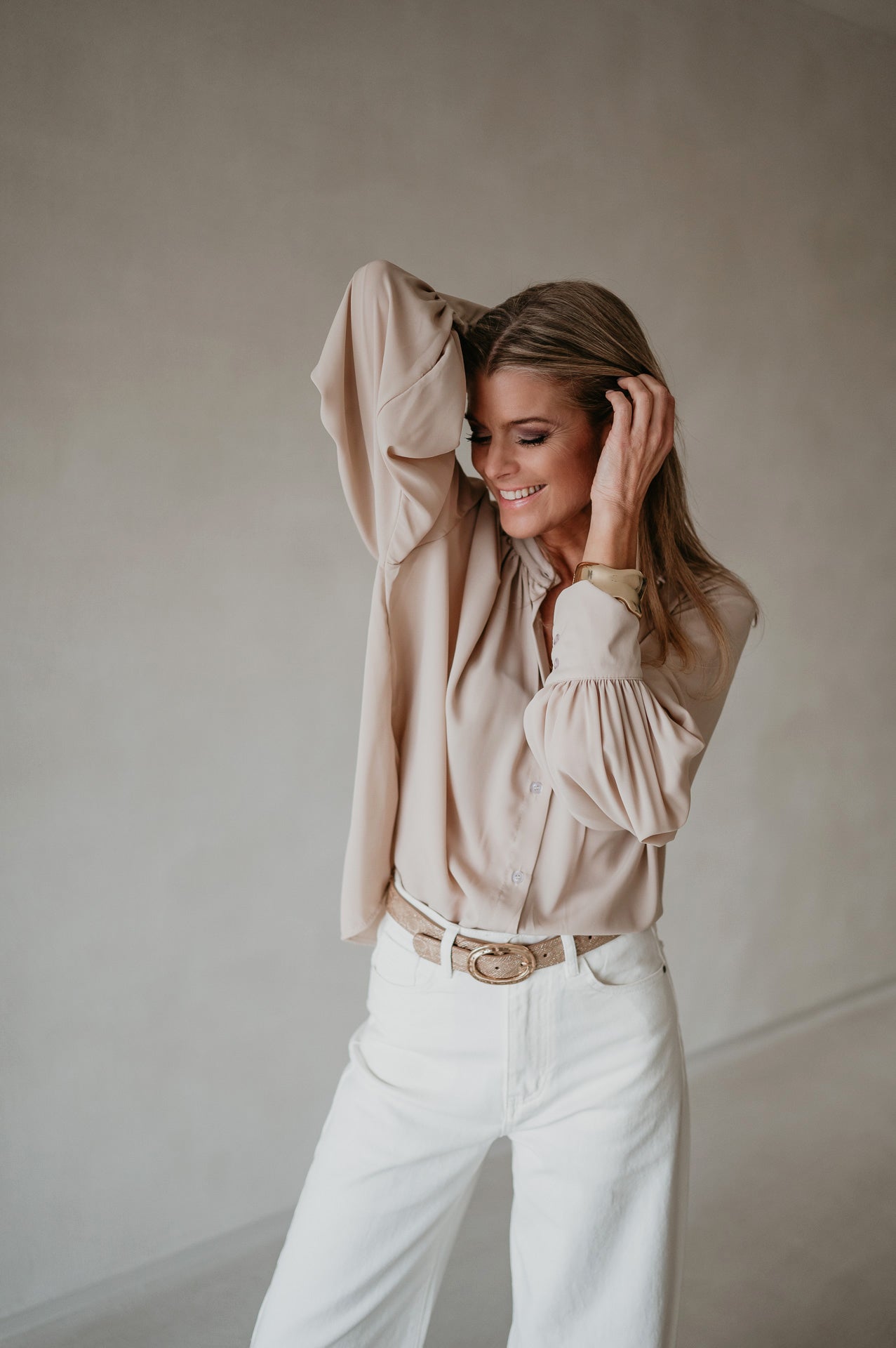 Vado blouse I Beige - Wild Souls by JV® - Blouses