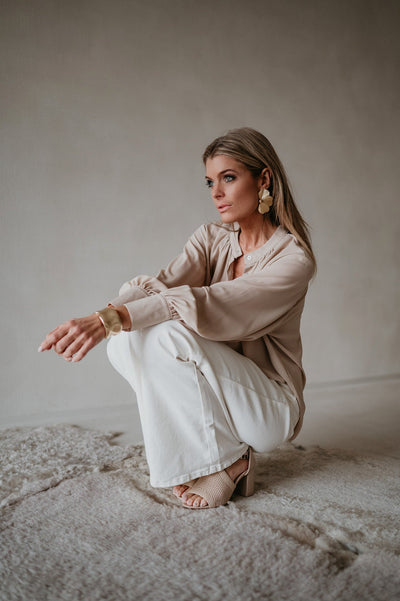 Vado blouse I Beige - Wild Souls by JV® - Blouses