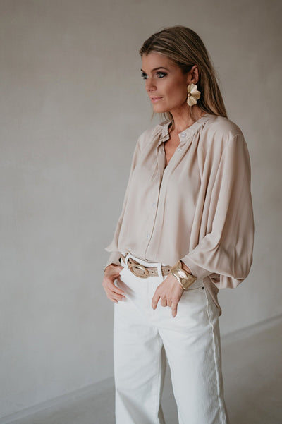 Vado blouse I Beige - Wild Souls by JV® - Blouses