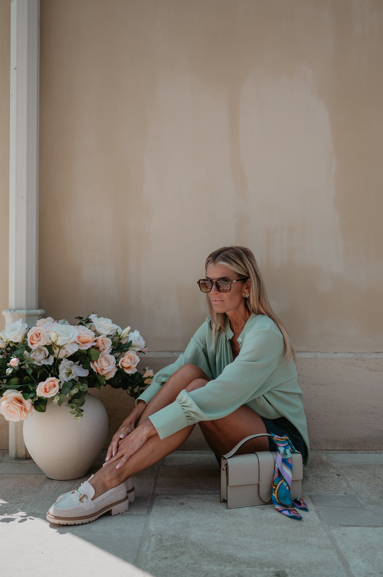 Vado blouse I Sage - Wild Souls by JV® - Blouses