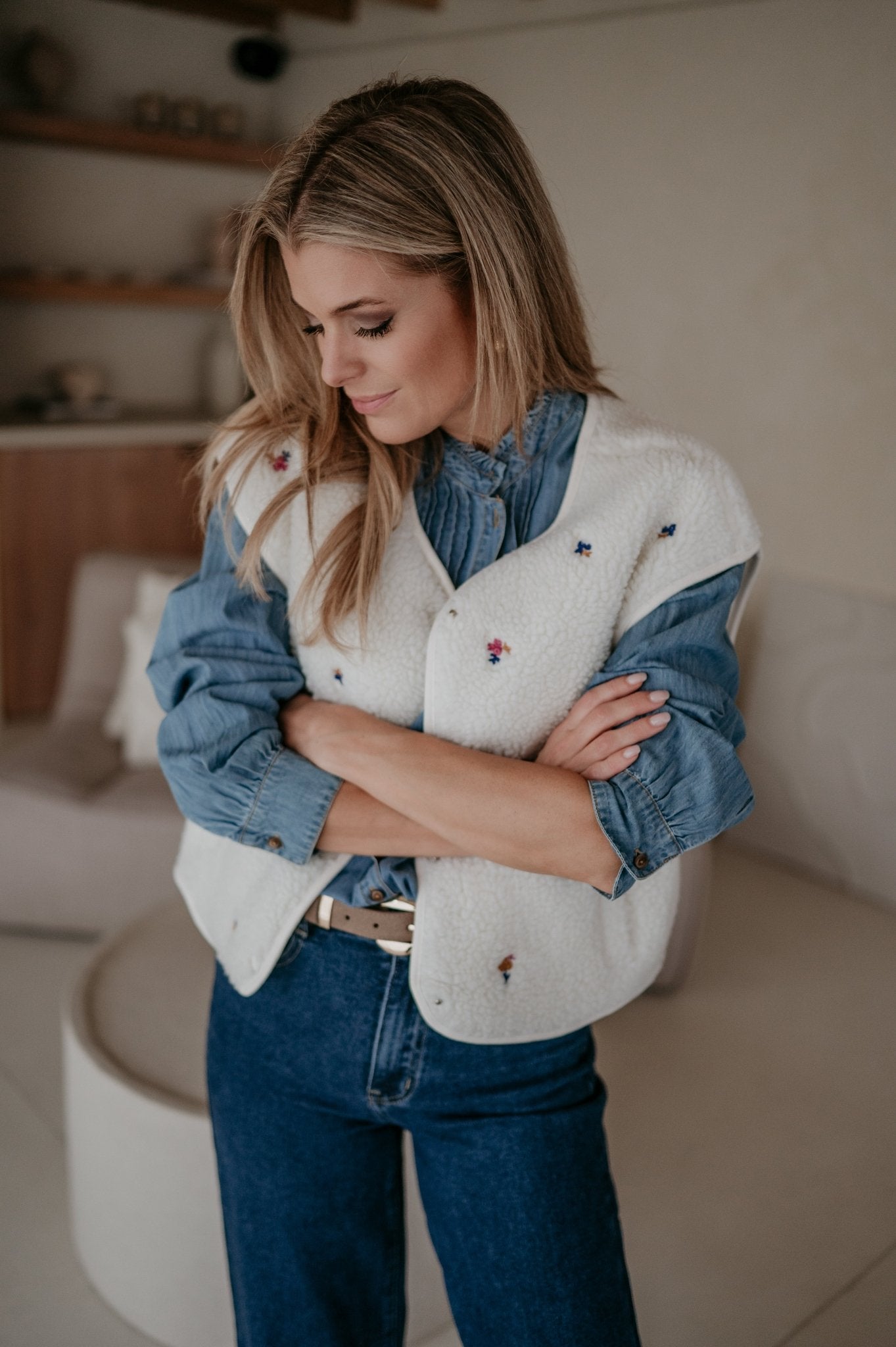 Vampa gilet I Ecru - Wild Souls by JV® - Gilets