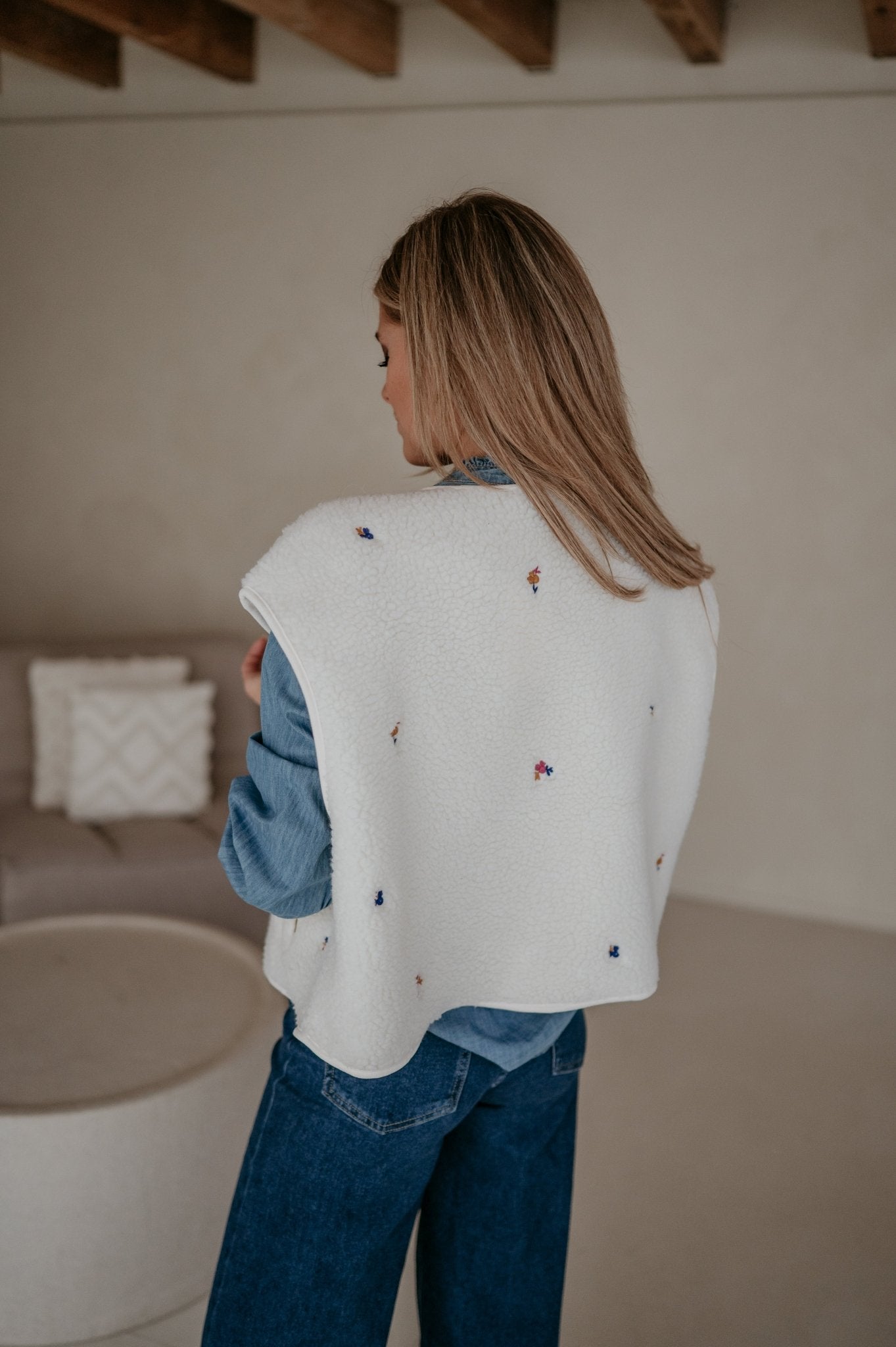 Vampa gilet I Ecru - Wild Souls by JV® - Gilets