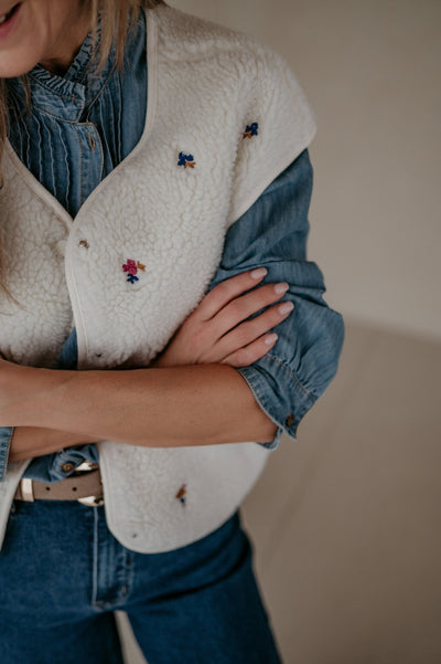 Vampa gilet I Ecru - Wild Souls by JV® - Gilets